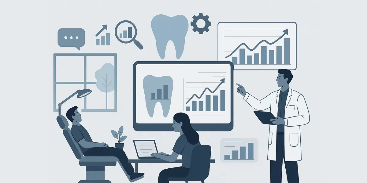 A case study showing how data-driven decision making with Dash Vigorant transformed dental practice growth through analytics, efficiency, and smarter marketing.